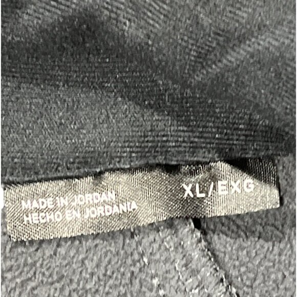 Spyder Mens XL Gray 1/4 Zip Pullover Fleece Sweater With Blue Accents - Picture 4 of 7